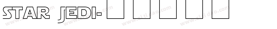 Star Jedi字体转换